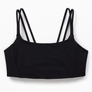 NWT Athleta Transcend Strappy Black Bra Size XL Best for D -DD Cups